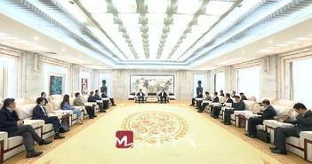 王忠林會(huì)見(jiàn)上海中軍哈工實(shí)業(yè)集團(tuán)董事長(zhǎng)林楷森一行